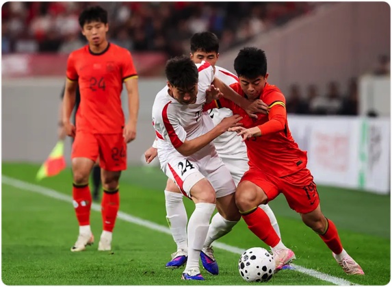 03月28日 CFA友谊赛西安赛 中国U23vs朝鲜U23 全场录像回放